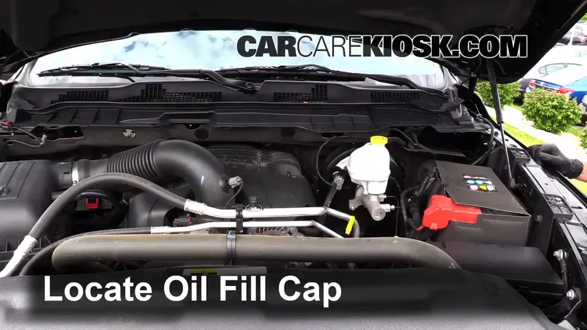 2013 Ram 1500 Sport 5.7L V8 Crew Cab Pickup Oil